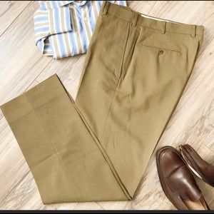 Ermenegildo Zegna Flat Front Dress Pants Trousers